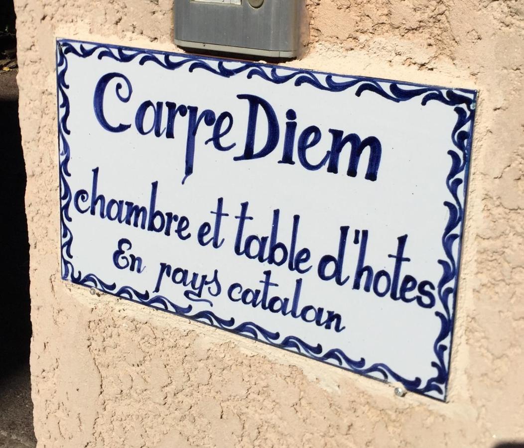 Villeneuve-la-Rivière Chambres Table D'Hotes Carpe Diem מראה חיצוני תמונה